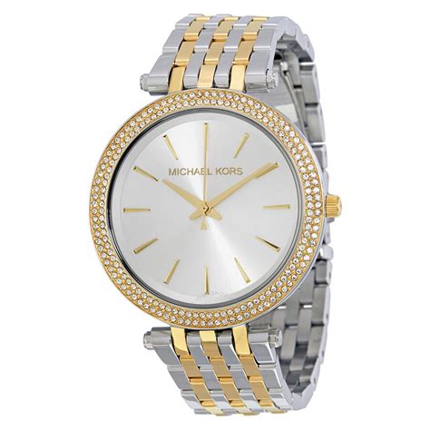 michael kors silver watch ladies aud